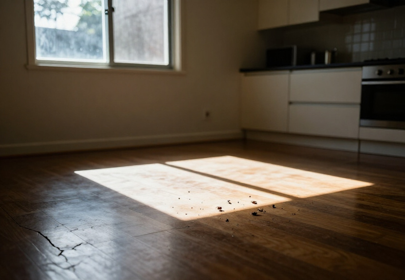 Ant trail in a Duffys Forest kitchen before treatment